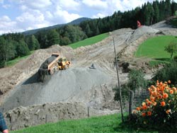 Umbau 
FIS-Weltcupstrecke