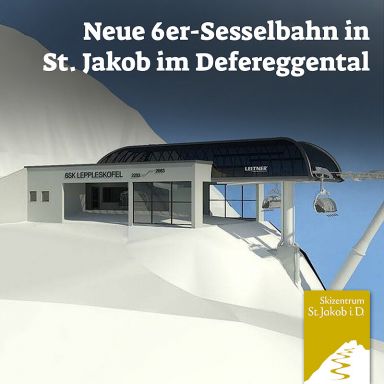 St. Jakob: Neue 6er-Sesselbahn