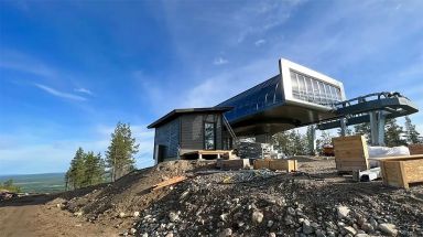 Levi / Finnland: Neue Sesselbahn Glacier Express