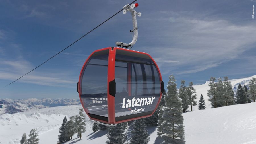 Latemar Dolomites – Pampeago: neue 10er-Gondelbahn