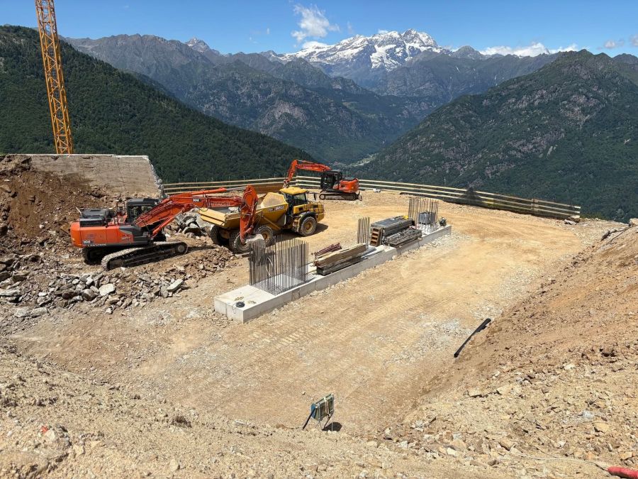 Alpe di Mera: Startschuss für die neue Zubringer-Kabinenbahn Scopello – Alpe di Mera