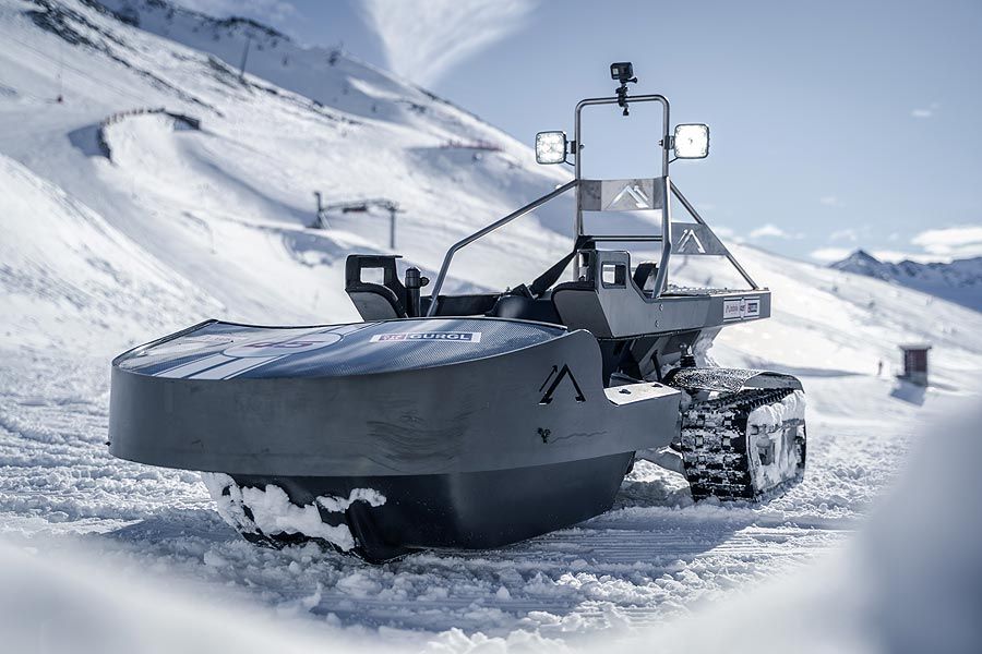 Bobsla: Das neue Elektro-Schneefahrzeug