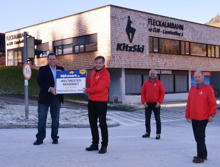 SKIRESORT.DE ernennt KitzSki zum weltbesten Skigebiet