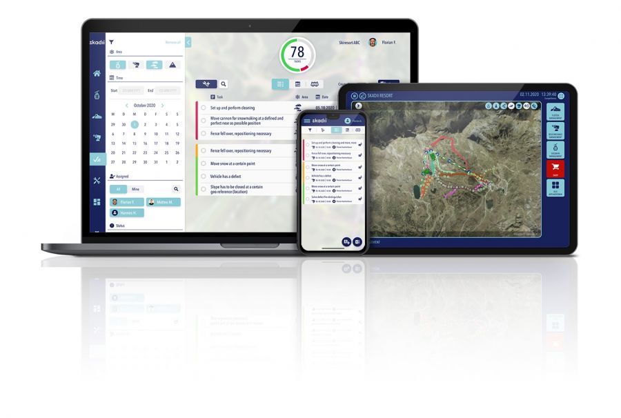 skadii: Neue Anwendungen für Resort Management Plattform