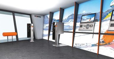 Axess TICKET LOUNGE  - Moderne Technologie für die Talstation