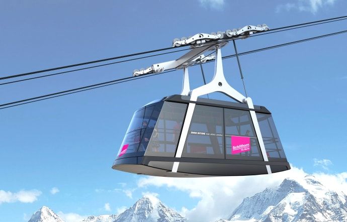 Schilthorn: Seilbahnkorridor für neue Luftseilbahn vom Kanton genehmigt
