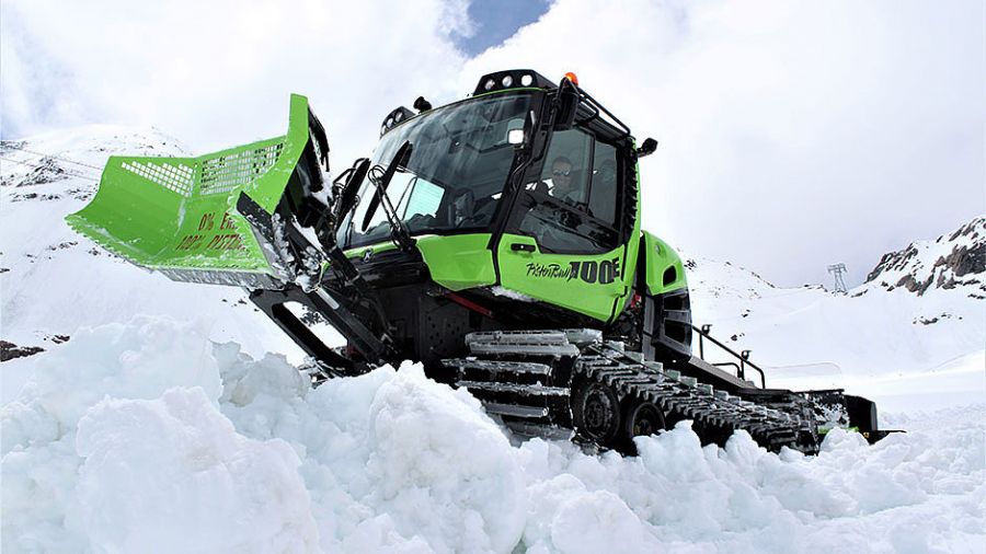 Pistenbully: Alternative Antriebe