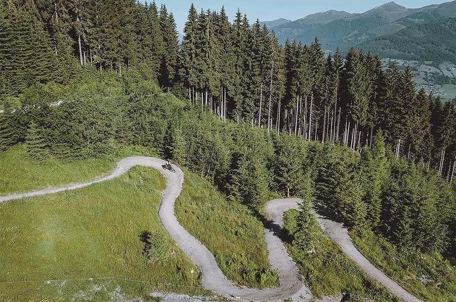 Kaprun: Neuer Mountainbike-Trail am Maiskogel