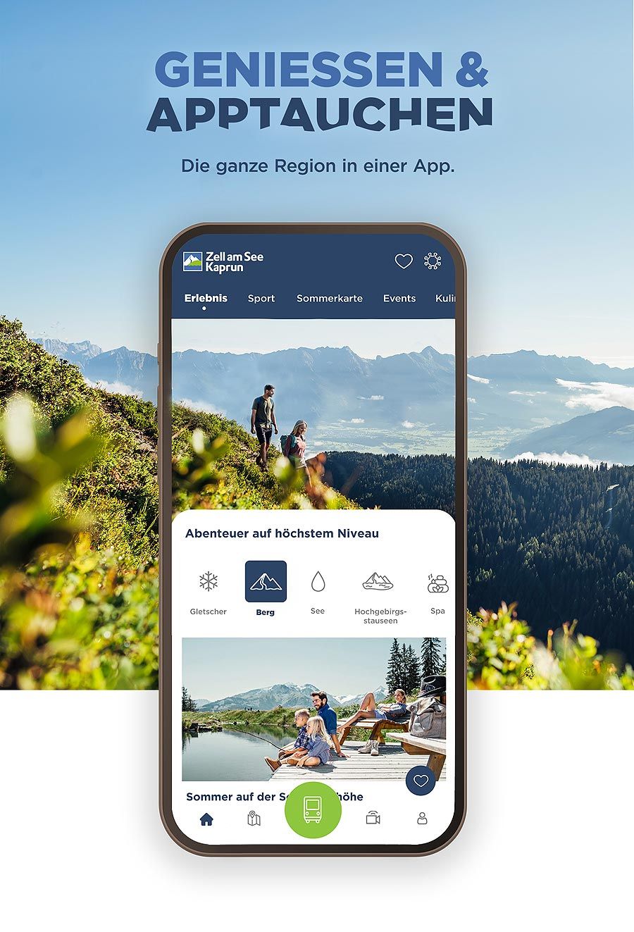 Bereits nach Start 25.000 Nutzungen der neuen Zell am See-Kaprun App