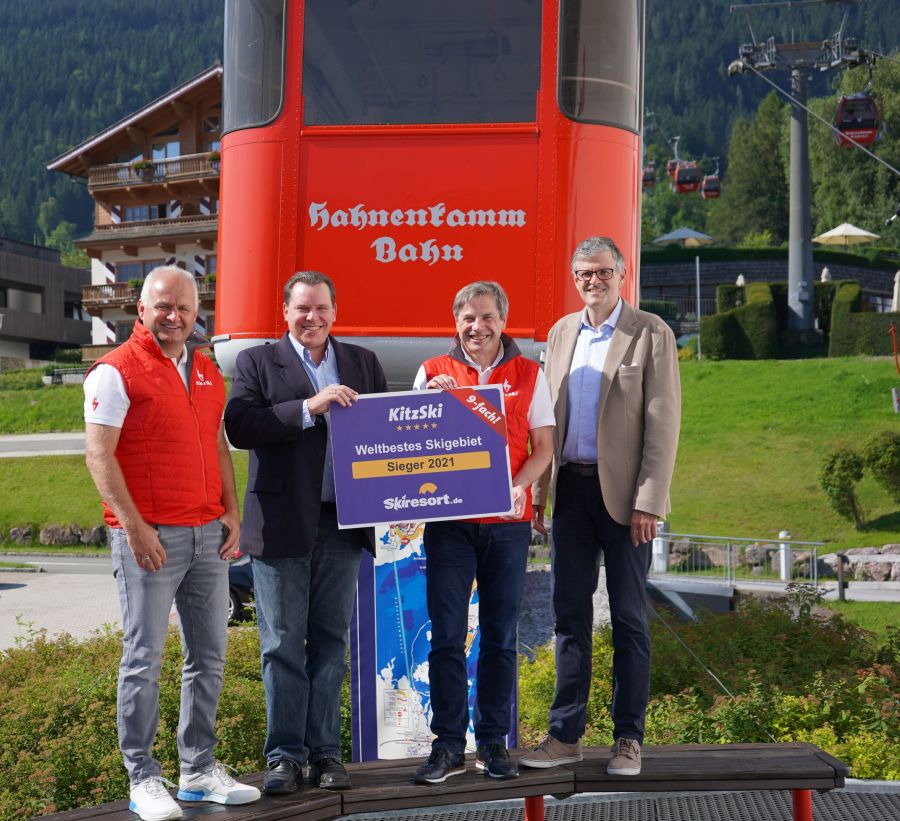 KitzSki trägt das Prädikat „Weltbestes Skigebiet“ 2021