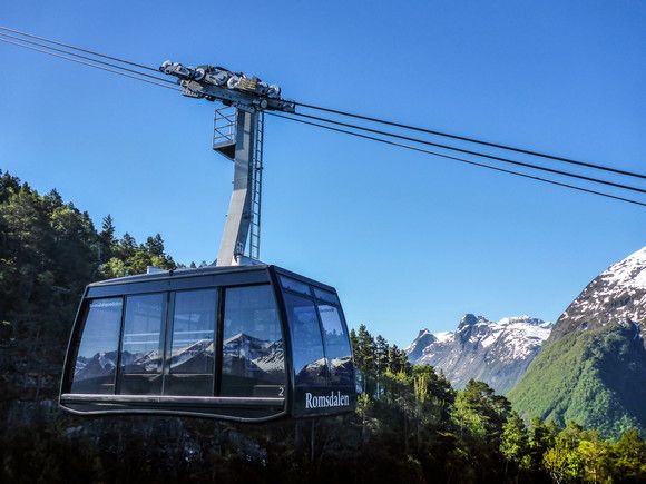 Doppelmayr: Längste Seilbahn Norwegens in Åndalsnes