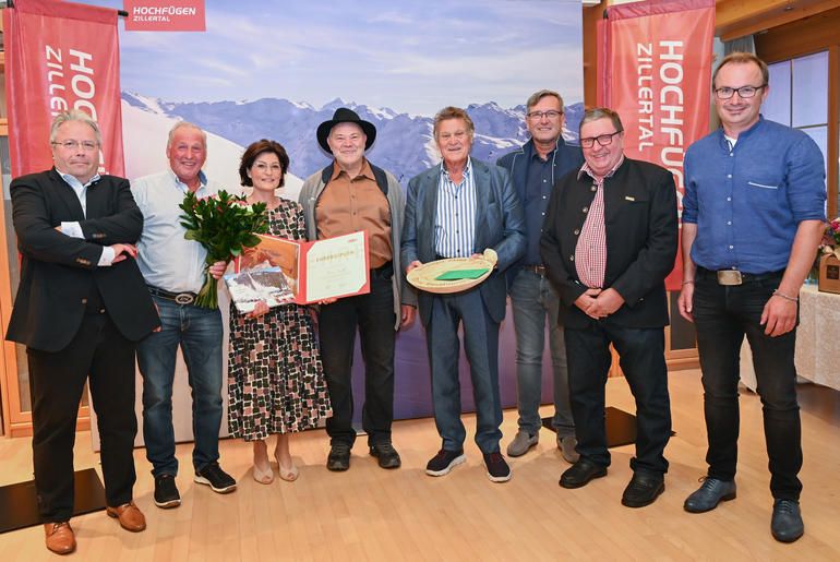 WKO ehrte langjährige Mitarbeiter der Skiliftgesellschaft Hochfügen