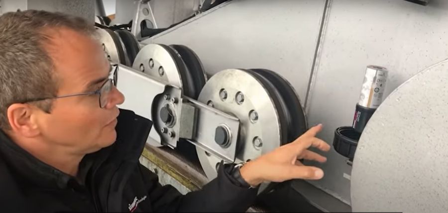 simatec: Luftseilbahn – Pendelachse automatisch schmieren