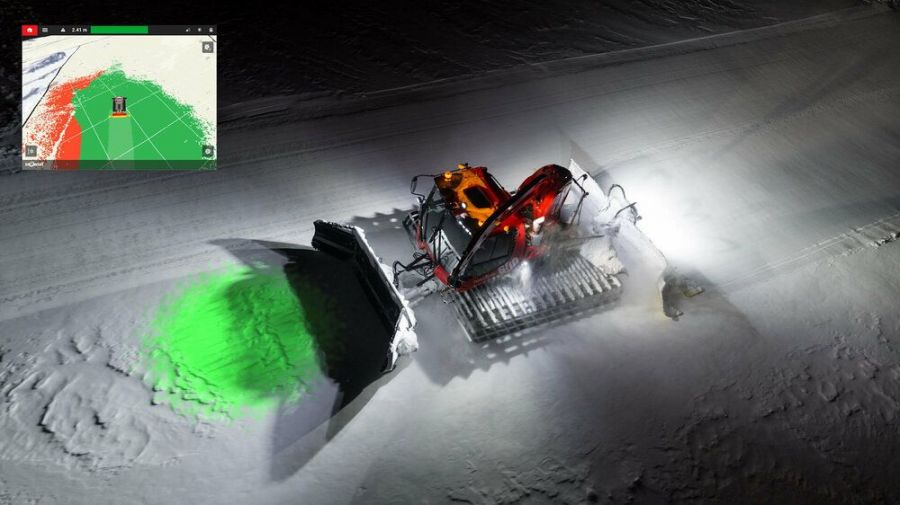 Pistenbully: SNOWsat LiDAR geht an den Start
