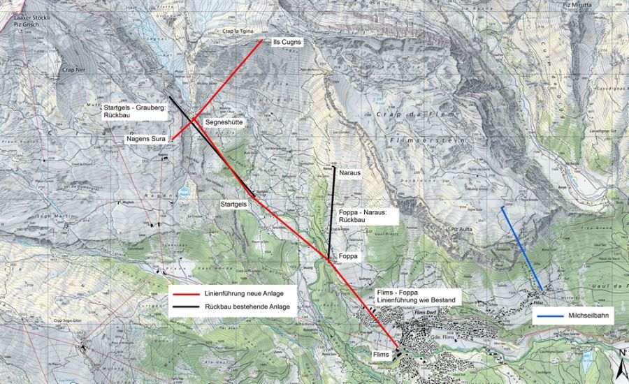 Grünes Licht für Skigebietserschliessung im Skigebiet Flims – Laax