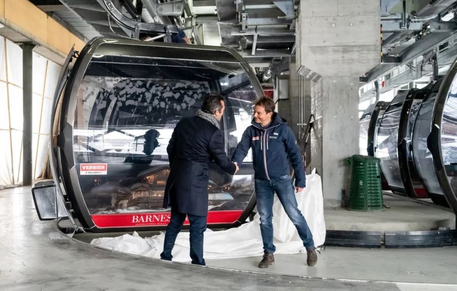 Verbier: Neue Gondelbahn in Betrieb genommen