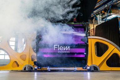 Bartholet: Präsentation Ropetaxi Flem Express