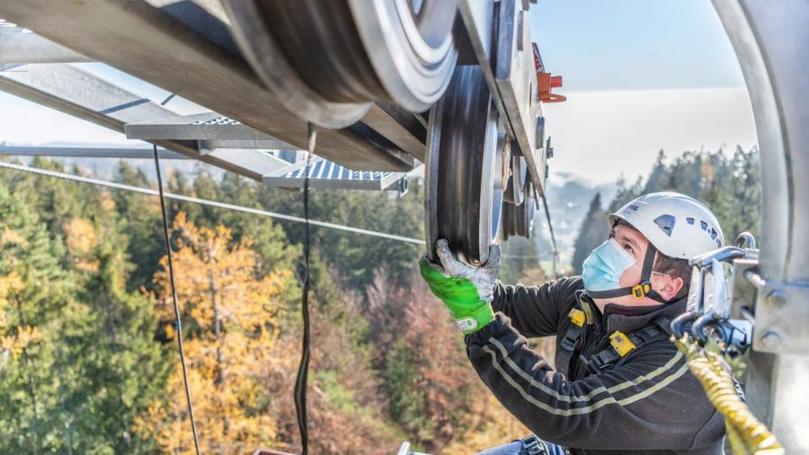 Schöckl Seilbahn: Umfangreiche Revision
