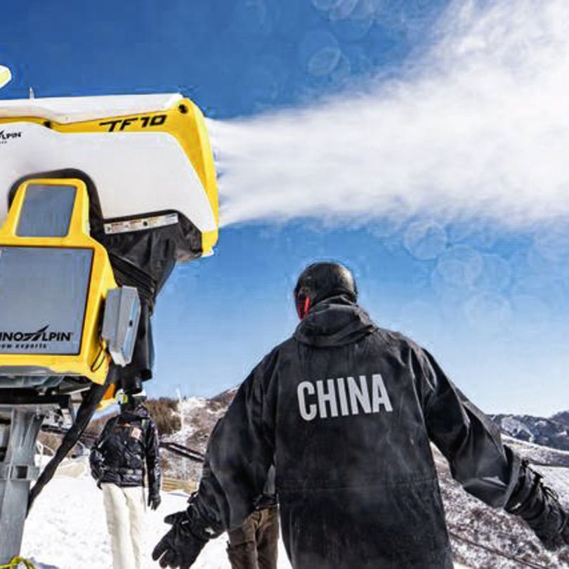 100% Olympischer Schnee von Technoalpin