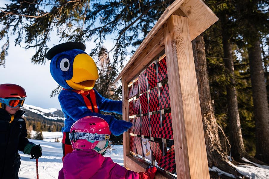 Neue Globi Piste in Lenzerheide begeistert kleine Skifans