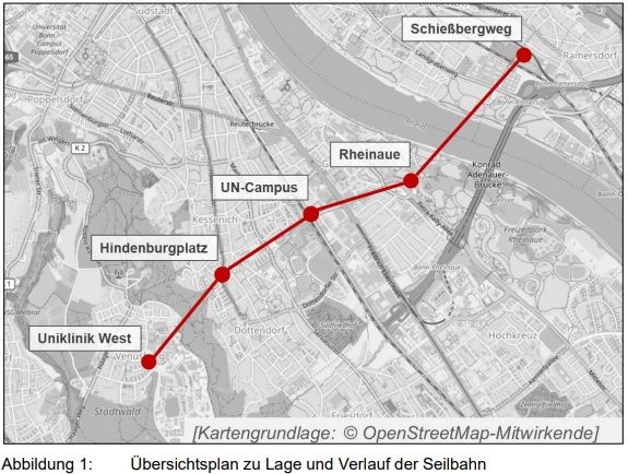 Bonn: Seilbahnpläne werden konkreter