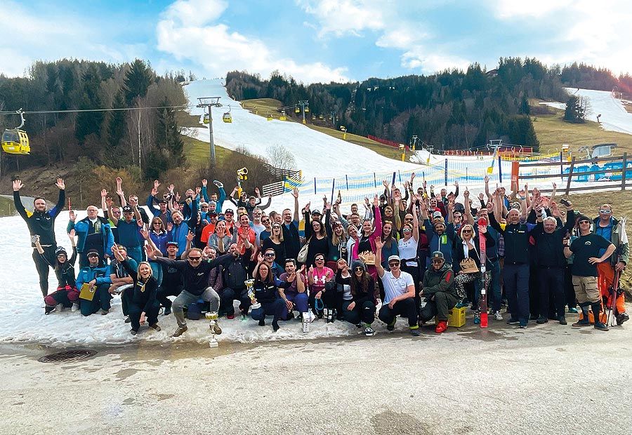 Liftler/innen im Rennfieber am Hauser Kaibling