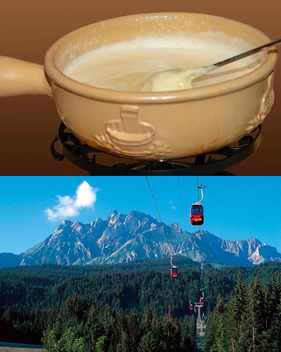 Fonduegenuss in Schweizer Seilbahnen dank Branchenlösung