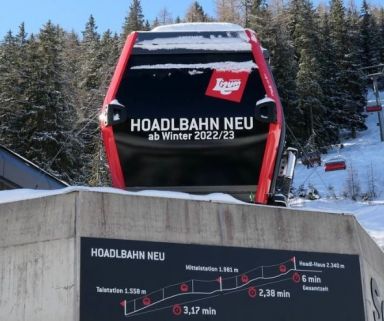 Axamer Lizum: Neue 10er Gondel Hoadlbahn