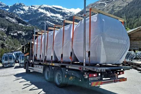 Neue Kabinen Matterhorn-Express