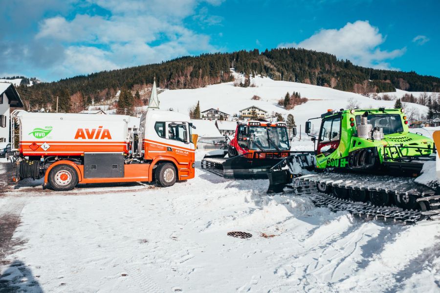 Pistenbully: HVO überzeugt bei Leistung und Fahreigenschaften