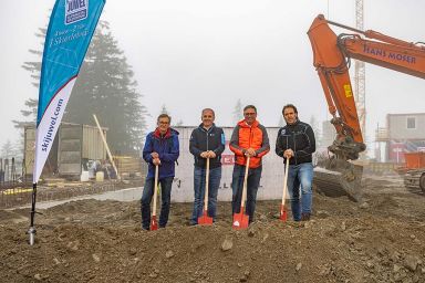 Ski Juwel Alpbachtal Wildschönau: Spatenstich zum Neubau der "Hornbahn 2000"