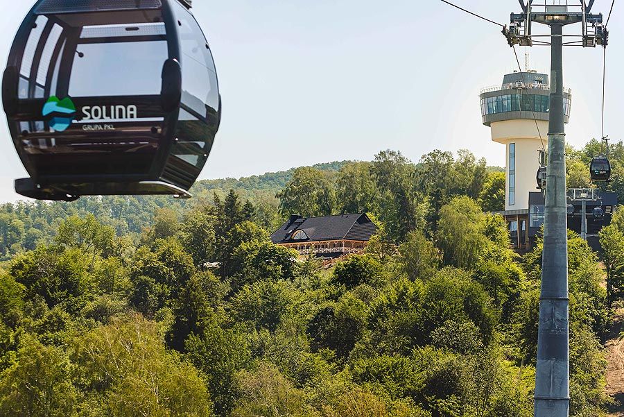 Solin/Polen: Neue Seilbahn im Bieszczady-Gebirge
