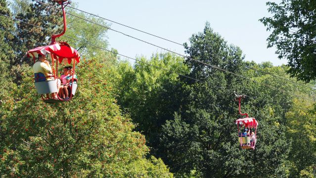 Saarbrücken: Technische Probleme an der Seilbahn im Deutsch-Französischen-Garten