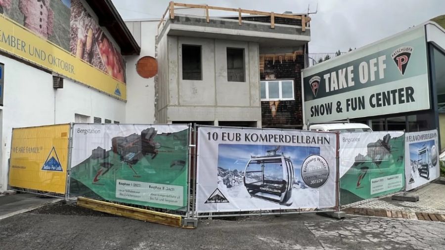 Serfaus: Die neue Komperdellbahn - Baustellenreport