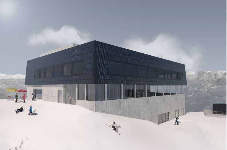 Grimentz Zinal: Grünes Licht für den Bau des neuen Restaurants im Weißhorn Space