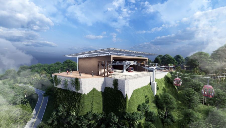 Input® Projektentwicklung: Dominica - Cable Car