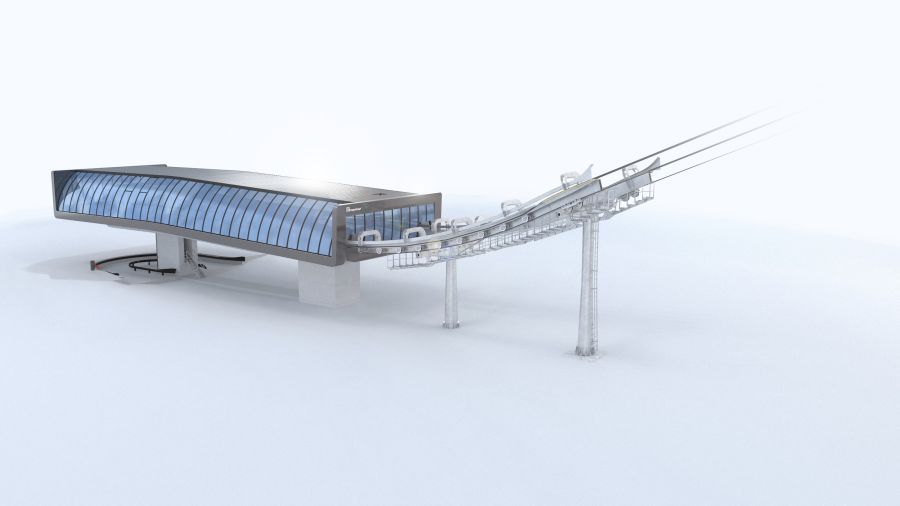 TRI-Line: Doppelmayr präsentiert ein neues Seilbahnsystem