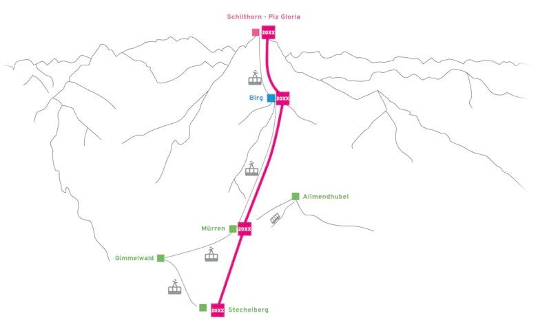 Kanton Bern: Beitrag für Neubau der Luftseilbahn Stechelberg – Mürren