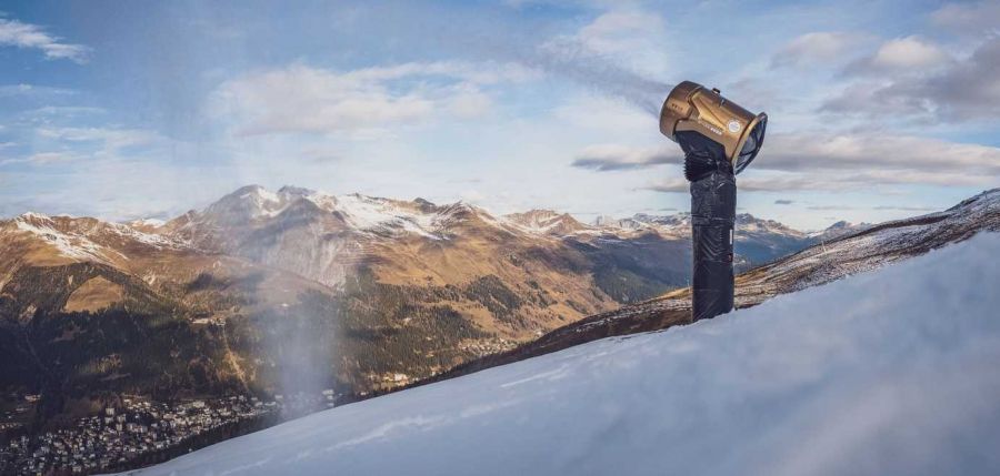 TechnoAlpin: Goldene Maschine für die Davos Klosters Bergbahnen AG