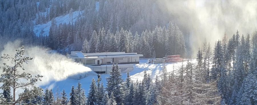 Serfaus: Stand Bauarbeiten neue Komperdellbahn