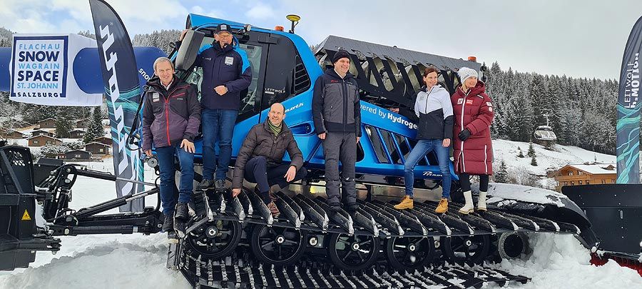 Prinoth: Nachhaltigkeits-Talk mit Weltpremiere in Flachau