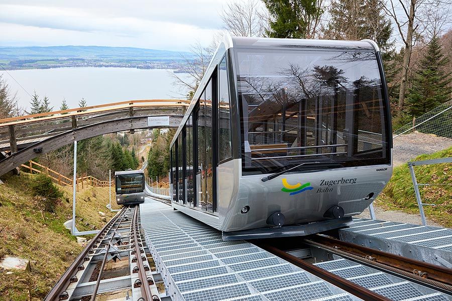 Doppelmayr: Zugerberg Bahn naturschonend erneuert