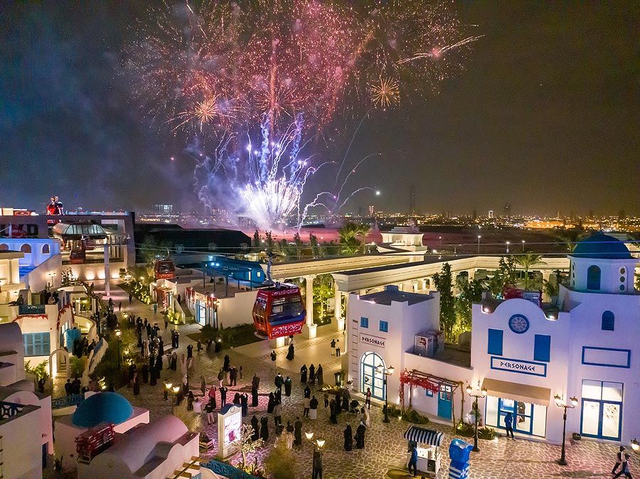 Leitner: Per Seilbahn durch Riads spektakulären Vergnügungspark