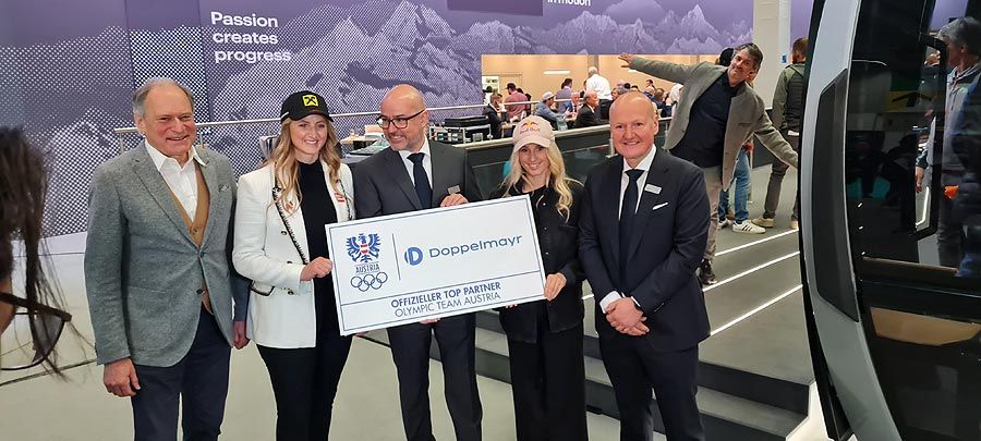 Österreichische Olympische Comité und Doppelmayr: Top-Partnerschaft verlängert