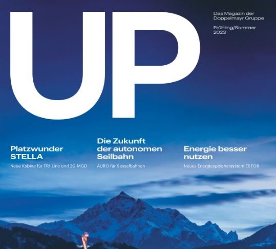 Doppelmayr: Neues Kundenmagazin „UP“
