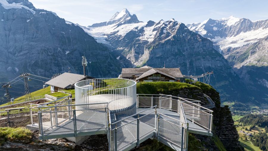 Grindelwald-First: Aussichtsplattform «First View» eröffnet
