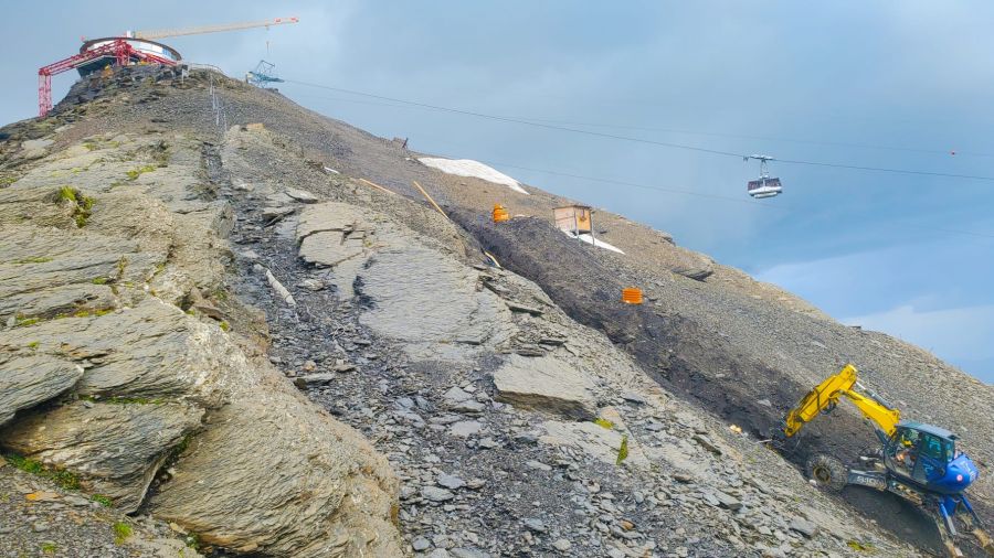 Wasserversorgung Birg und Schilthorn: Zweite Etappe im Bau
