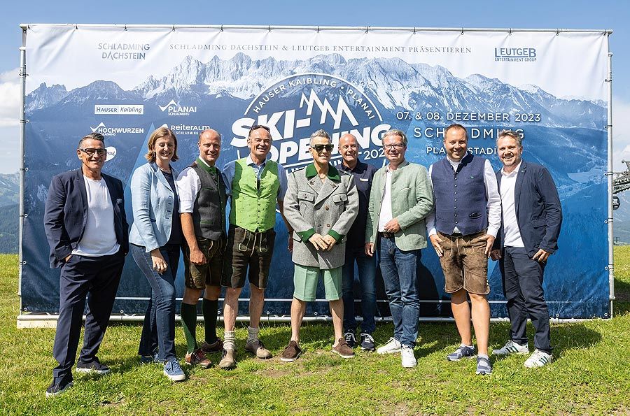 Robbie Williams beim Ski Opening Schladming Dachstein