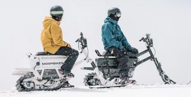 MoonBikes: 100% elektrisches Snowbike