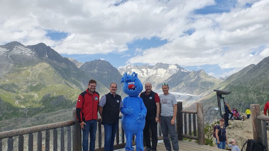 Aletsch Bahnen: Geologiesteg Moosfluh ist eröffnet